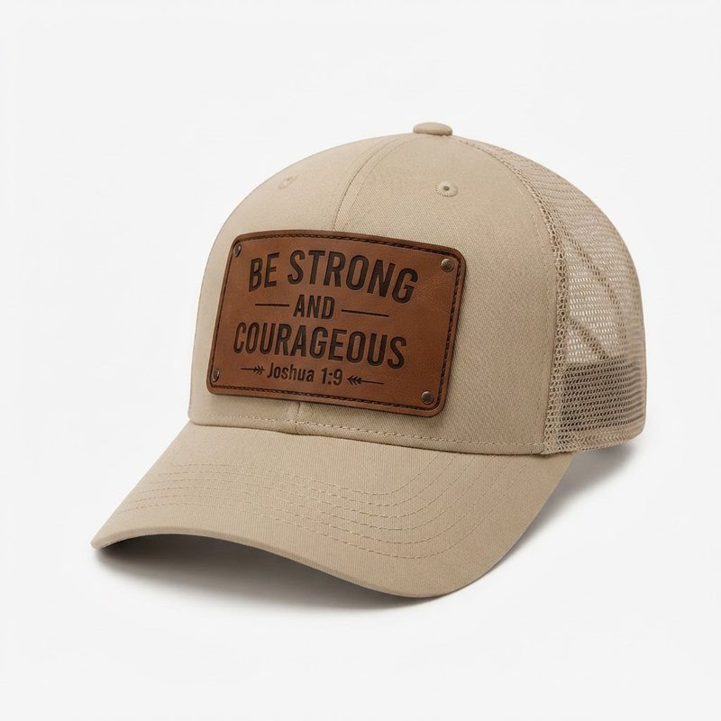 Be Strong & Courageous Cap