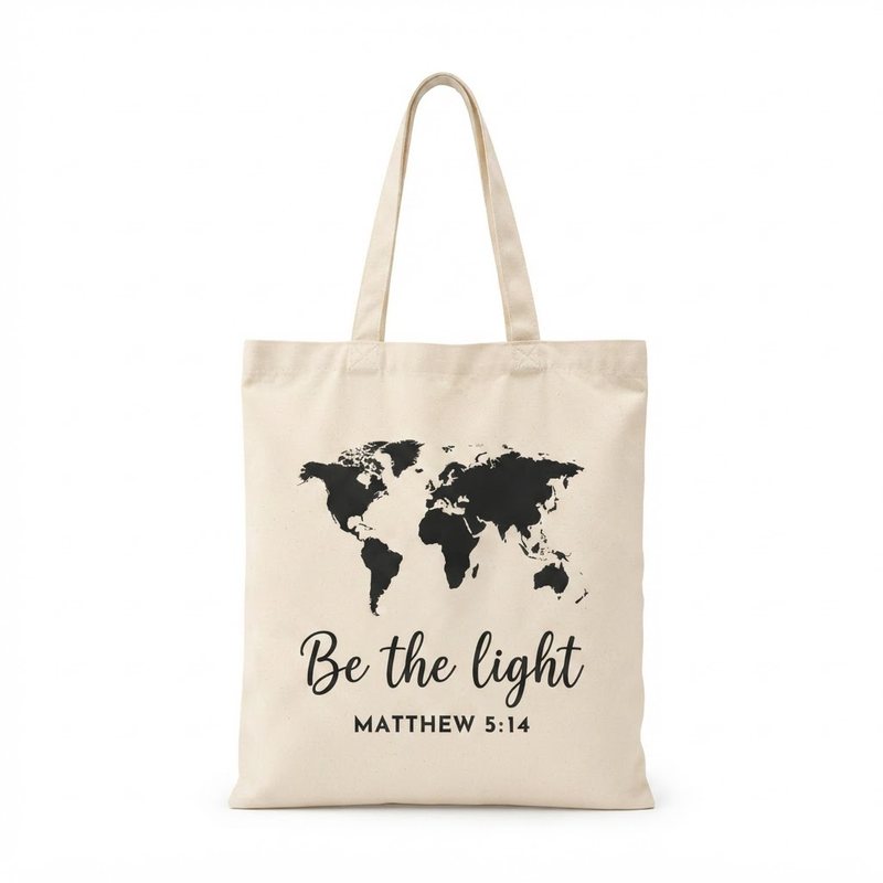 Be The Light Tote Bag