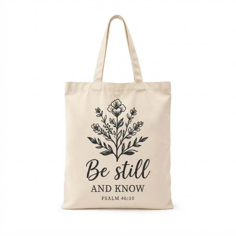 Be Still And Know Tote Bag