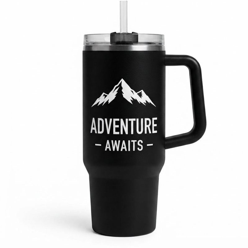 Adventure Awaits Tumbler