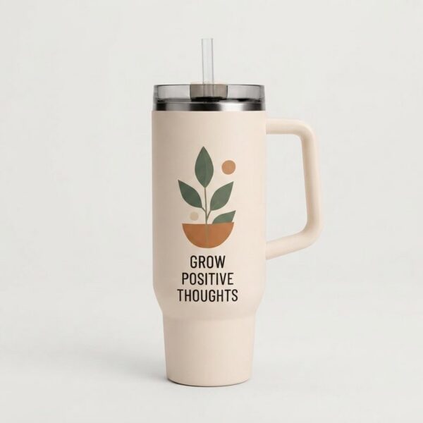 Grow Positive Thoughts Tumbler